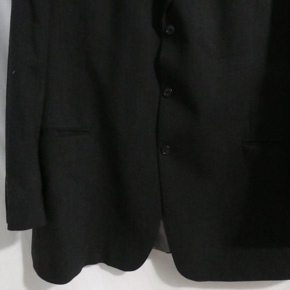CALVIN KLEIN, 50 L, charcoal suit jacket, 100% wool, dry clean only - Picture 4 of 11